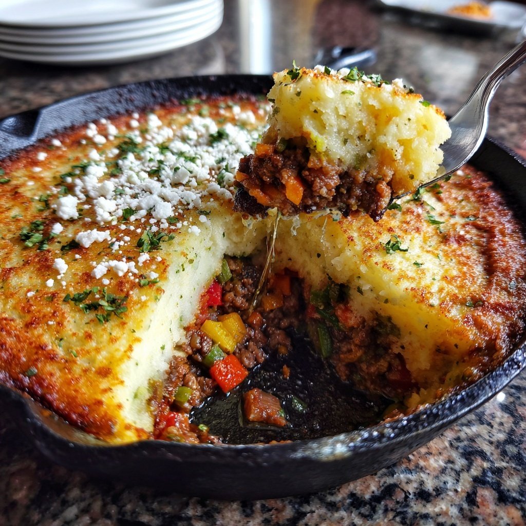 Mediterranean Shepherd's Pie Skillet