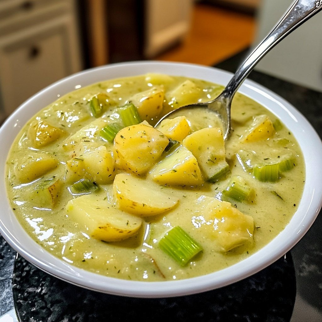 Creamy Potato Leek Soup for Cold Winter Nights