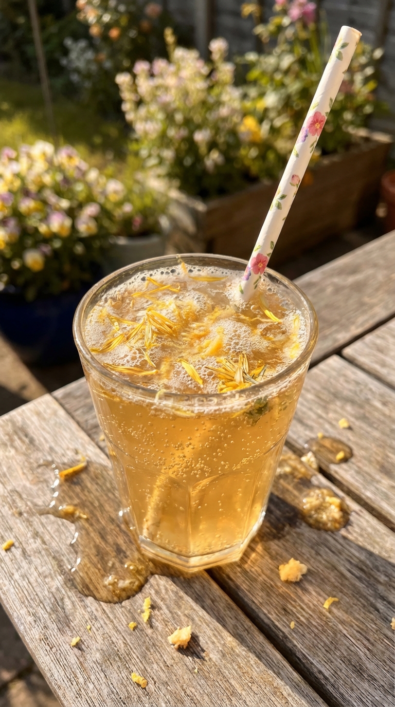 Zingy Dandelion Flowery Fizz