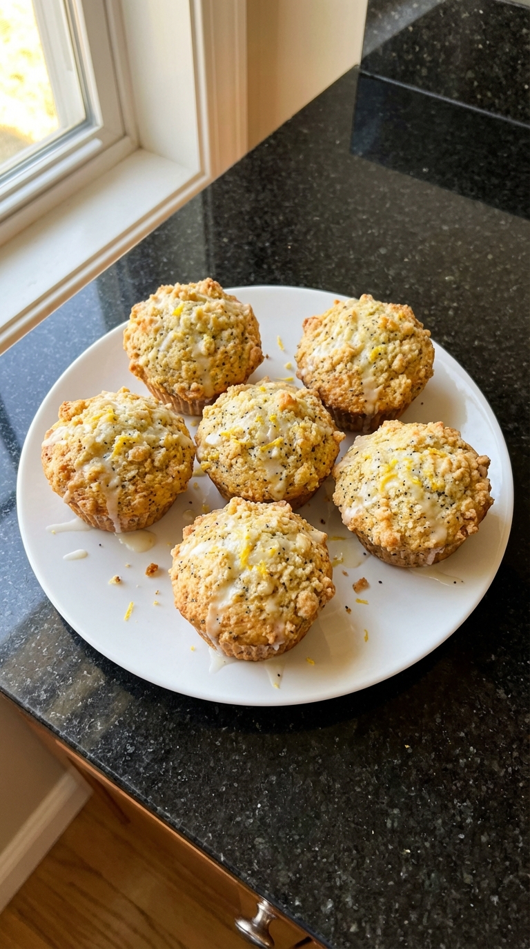 Lemon Poppy Seed Muffins