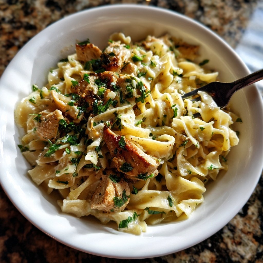 Chicken Buttered Noodles