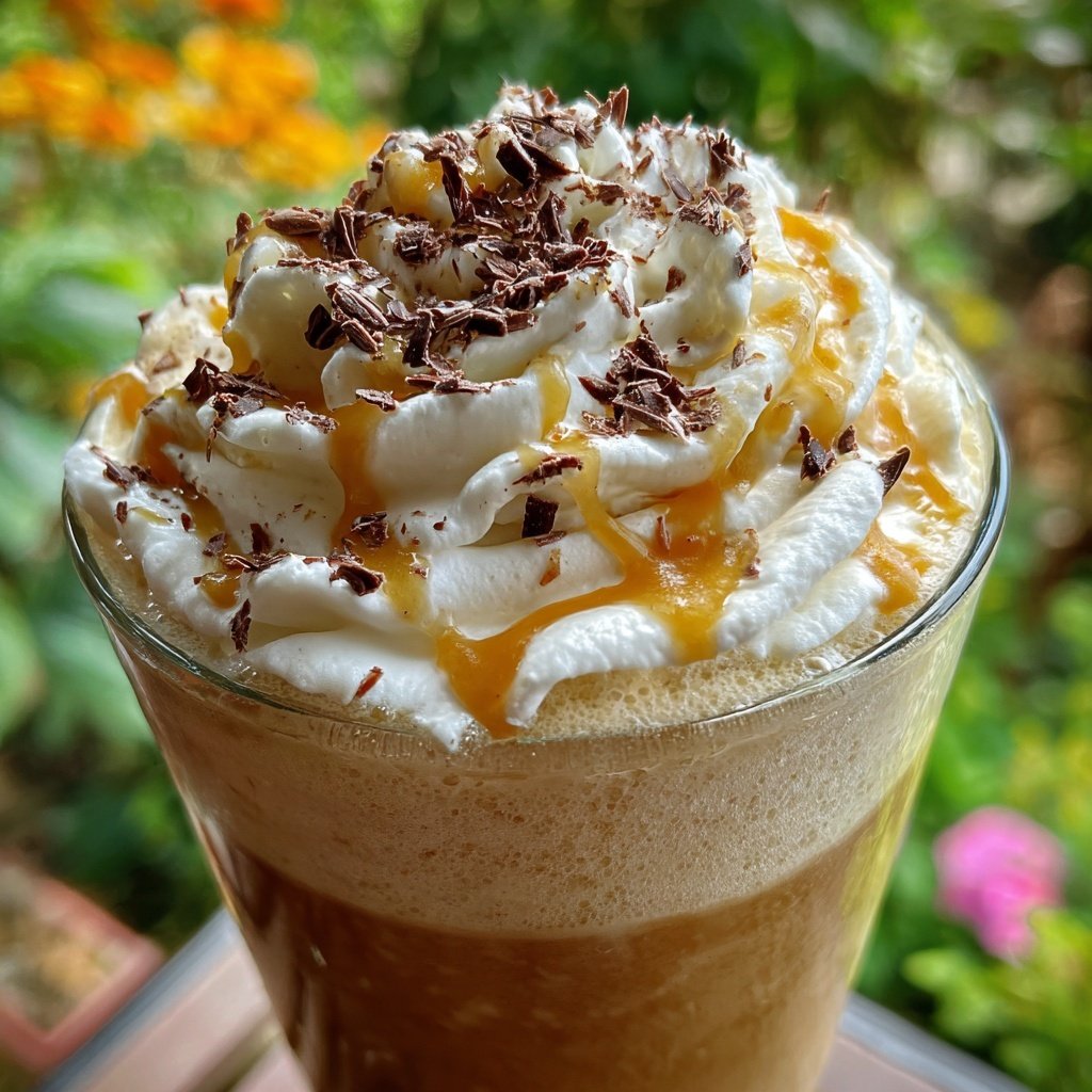 Caramel Vanilla Frappuccino Treat