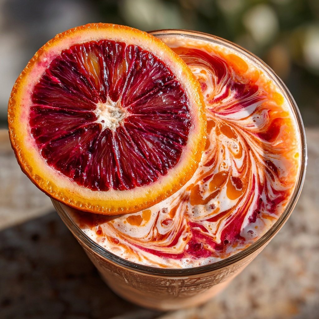 Vanilla Blood Orange Smoothie