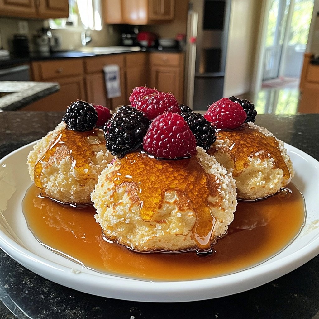 Easy Breakfast Pancake Poppers