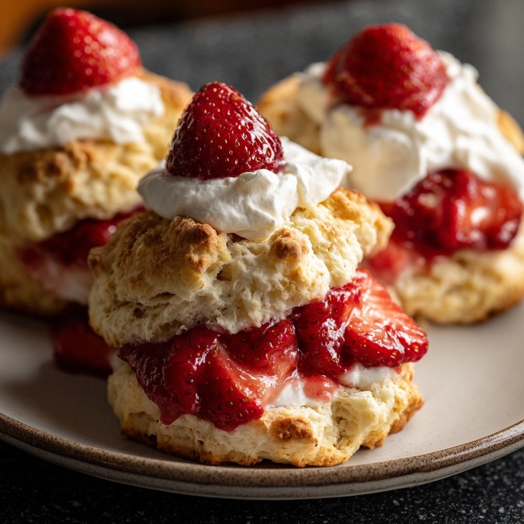 Gluten-Free Strawberry Shortcake Biscuits