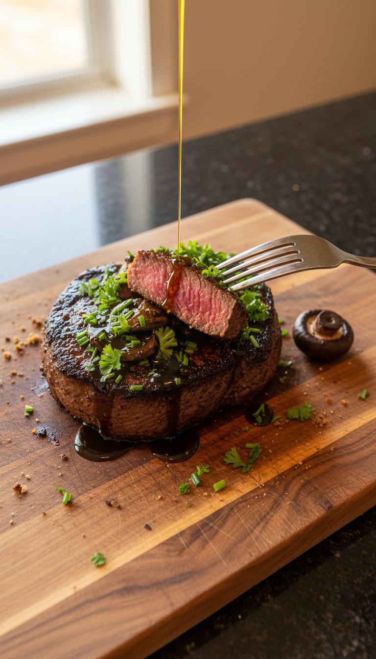 Mushroom Truffle Filet Mignon