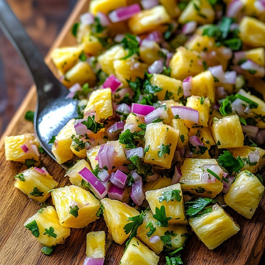 Pineapple Salsa with Lime