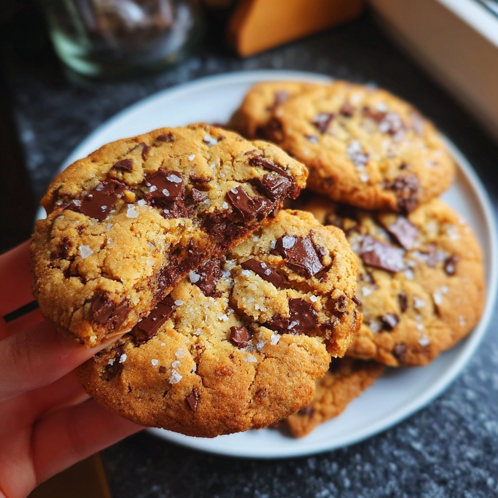 Vegan Coconut Oil Chocolate Chip Cookies​