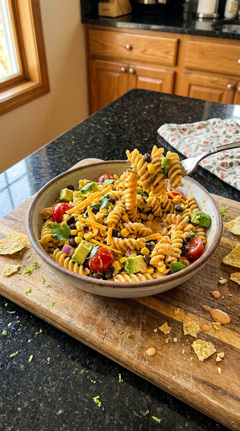 Zesty Citrus Taco Pasta Salad