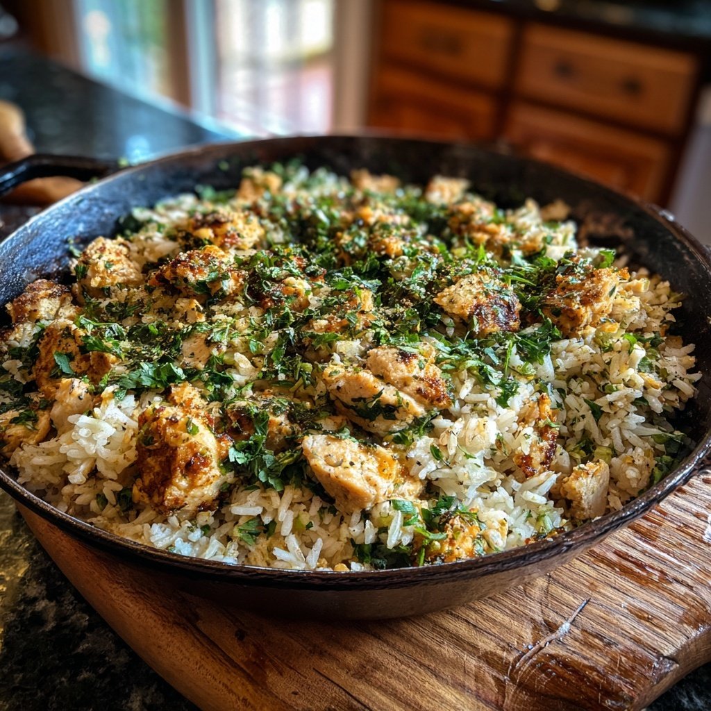 Herbed Turkey and Rice Dinner