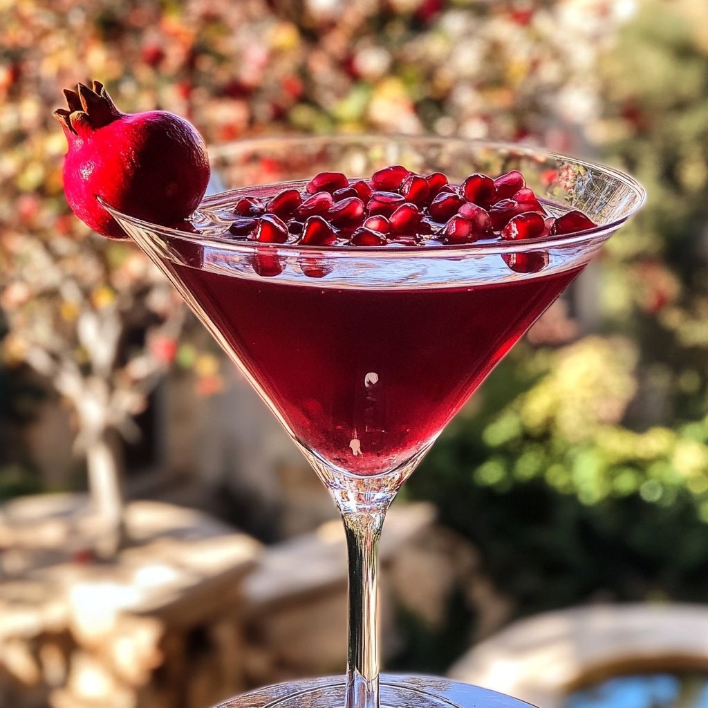 Pomegranate Martini Alcohol-Free