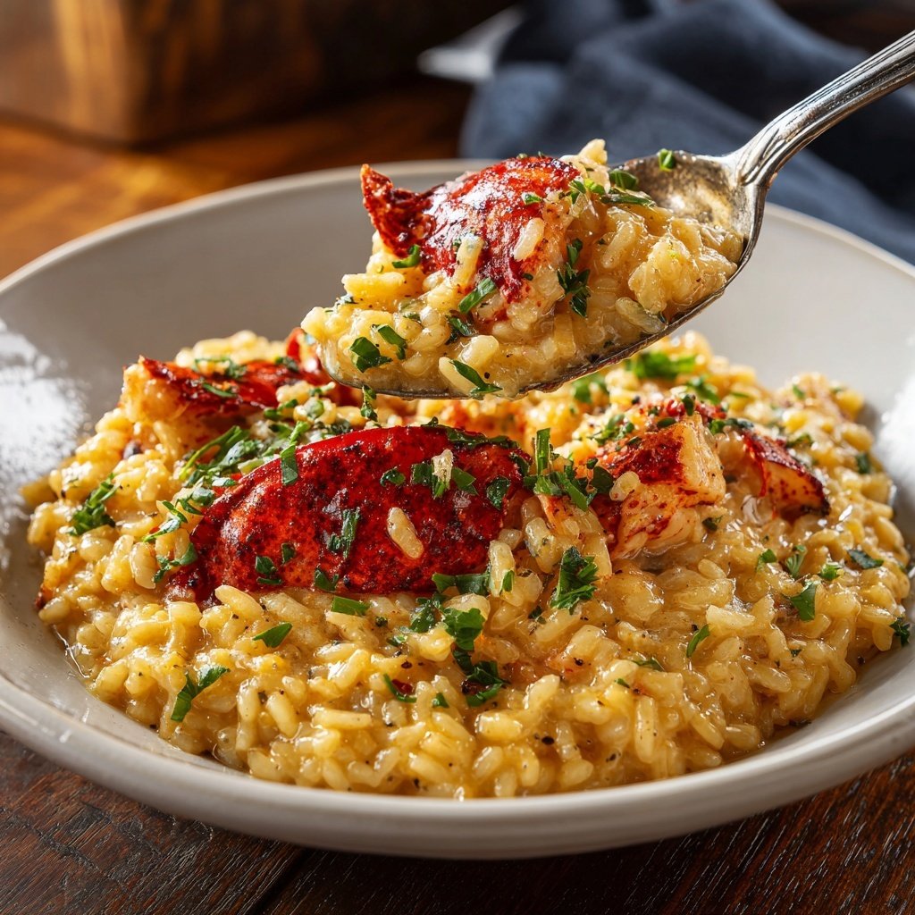 Lobster Risotto Creamy Seafood Elegant