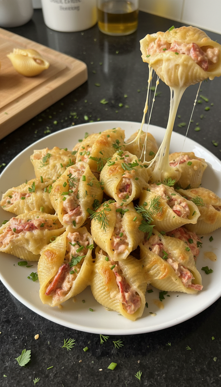 Lobster-stuffed Shells Delight