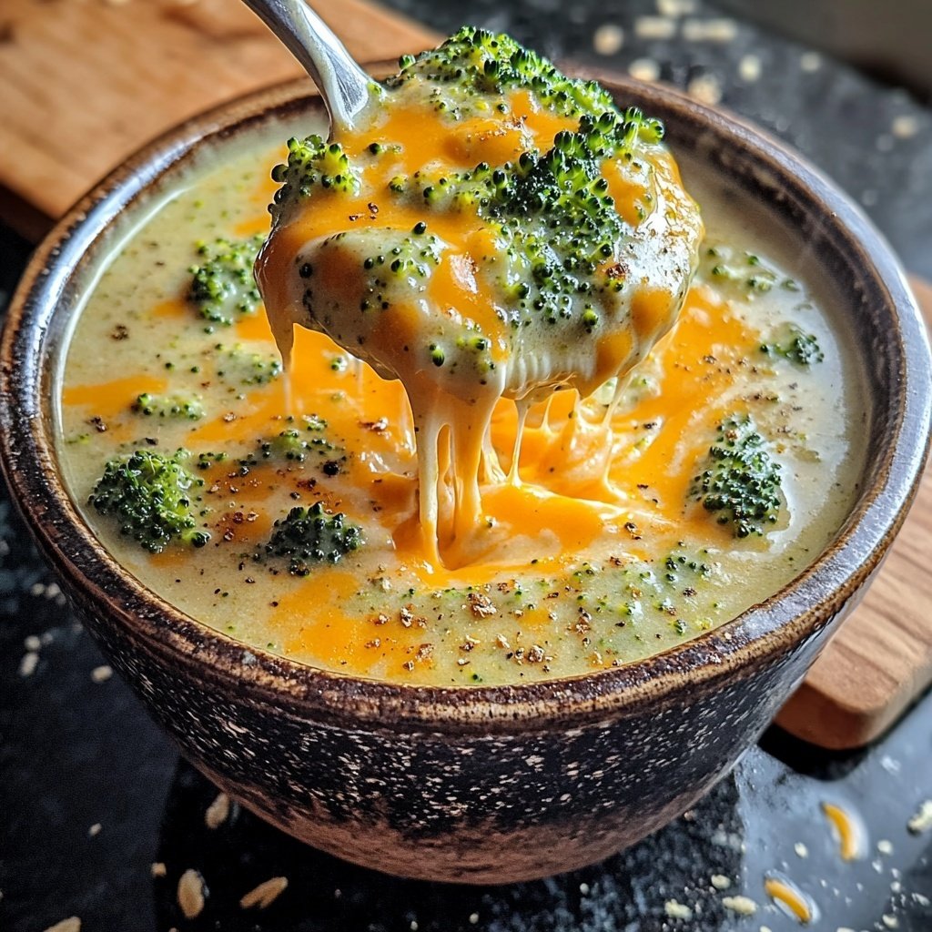 Comfort Broccoli Cheddar Soup​