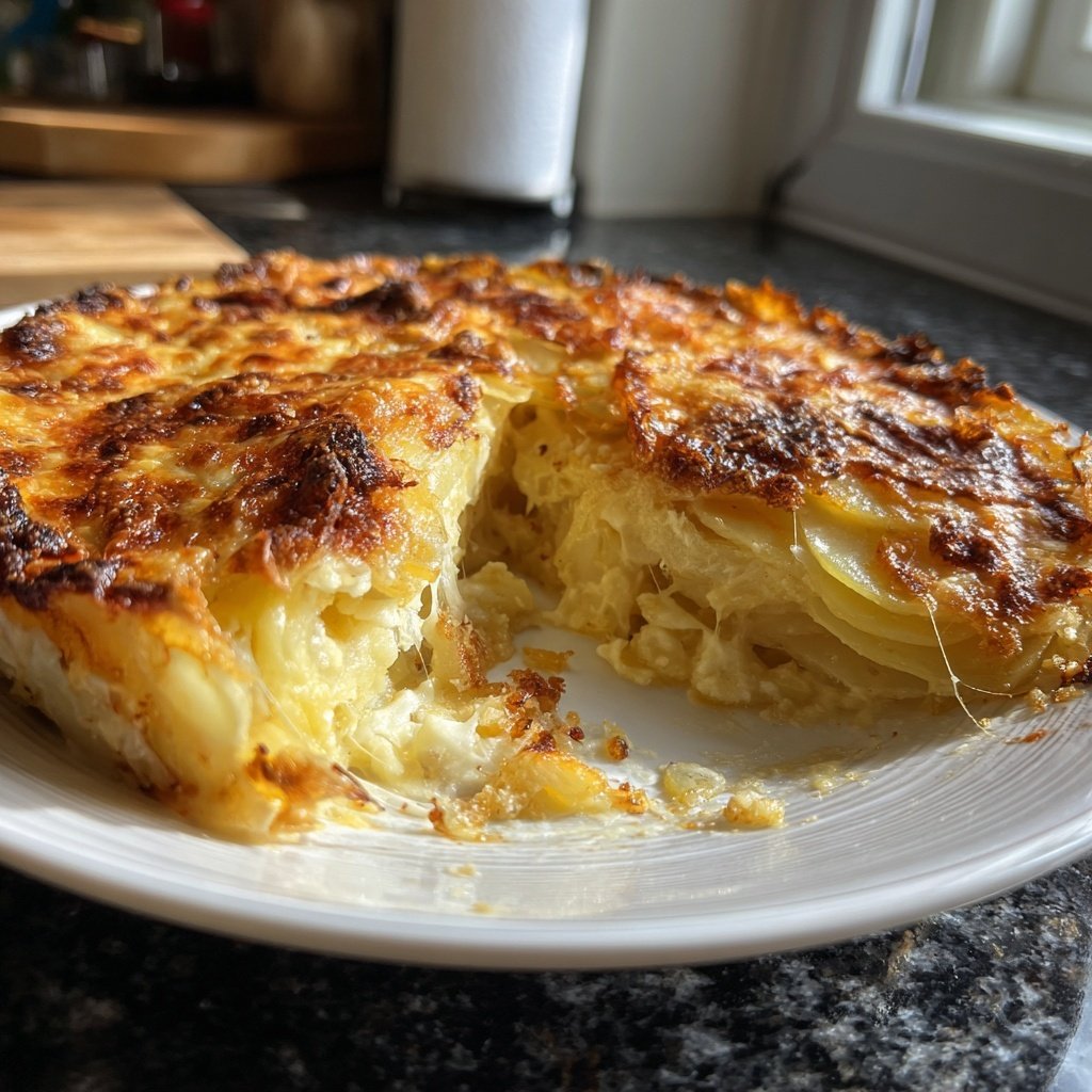 Potatoes Au Gratin with Gruyere