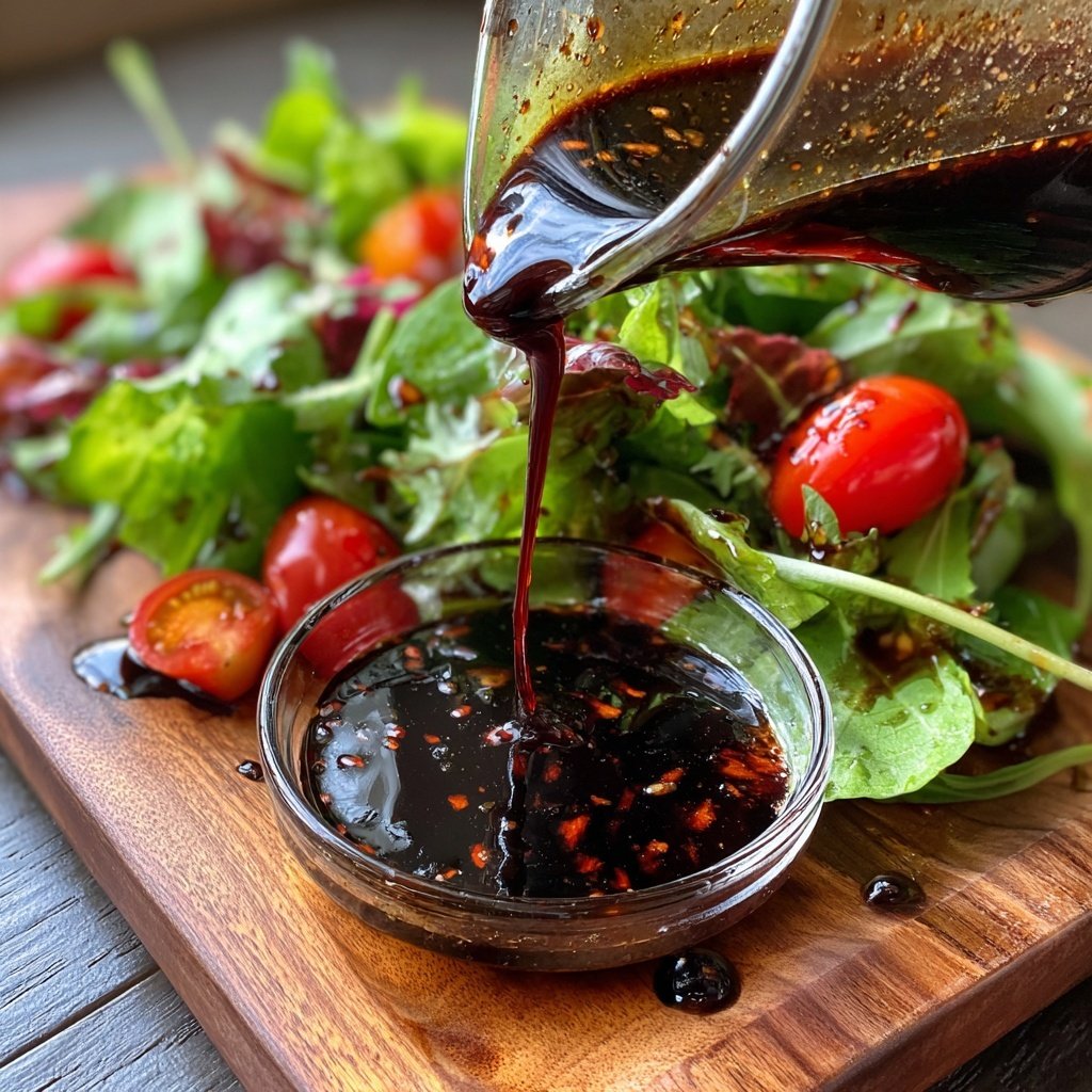 Quick Balsamic Glaze for Everyday Salads​