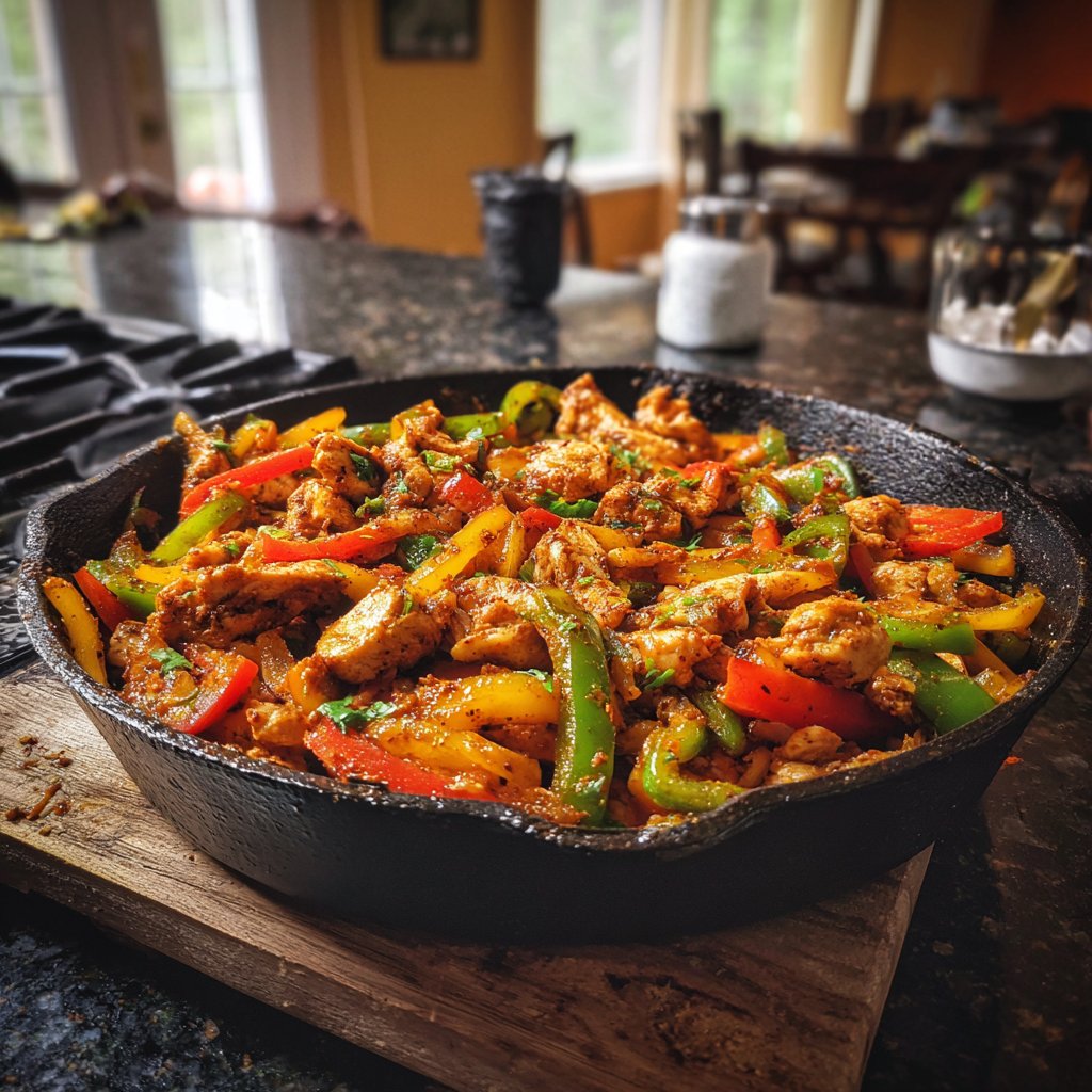 Easy One-Pan Fajita Skillet