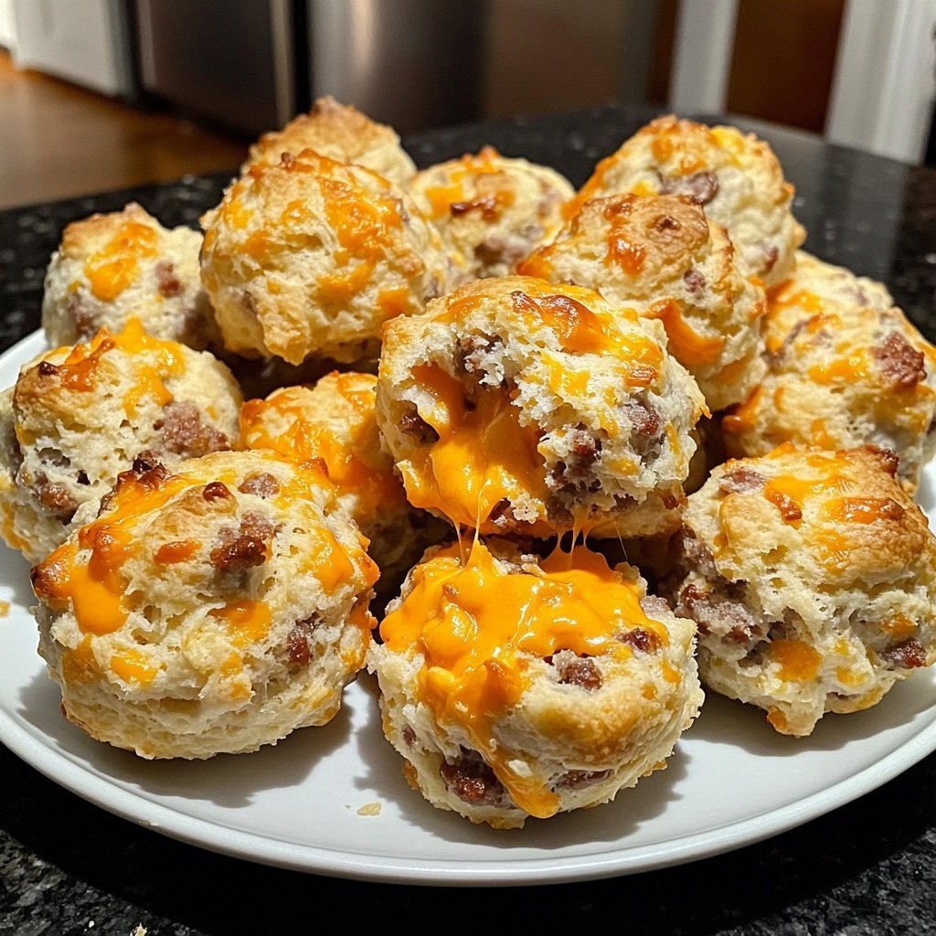 My Red Lobster Biscuit Sausage Balls